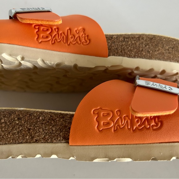 BOHO Birkenstock Catalina Orange Sandals Shoes Slides 39 8 8.5 minimal wear &… - Picture 3 of 16